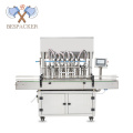 Paste liquid filling sealing capping labeling machine production line